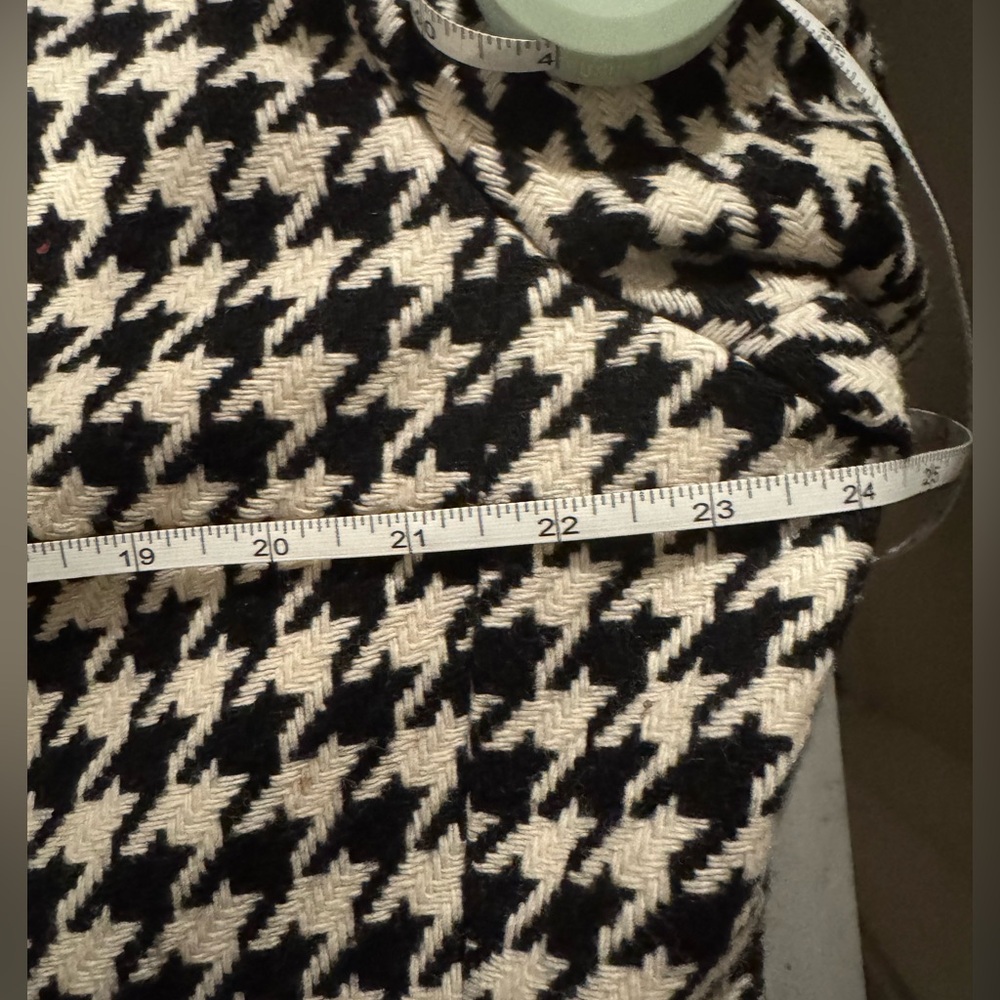 Houndstooth Black and White Coat - Picture 7 of 10